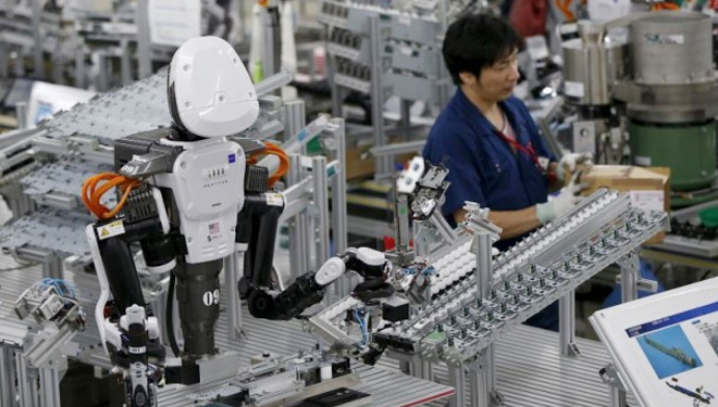 Robot Industri Mulai Gantikan Manusia