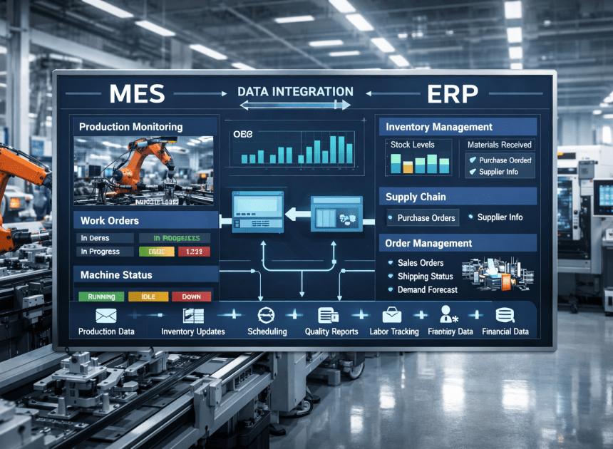 5 Manfaat AI Integrasi MES dan ERP Industri