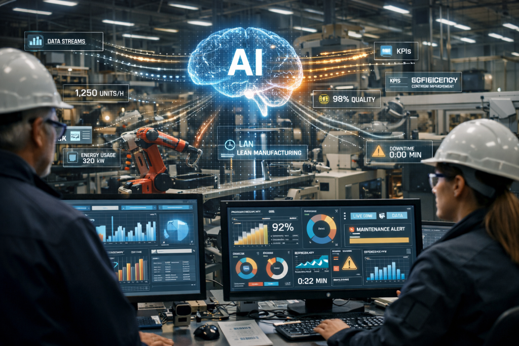 7 Penerapan AI di Lean Manufacturing yang Terbukti Efektif