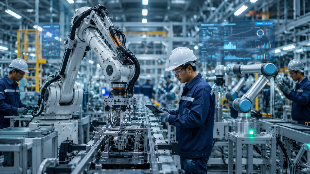 Robot Otonom Pabrik 2026: Terbukti Hemat 30 Persen Biaya Operasi, Pabrikmu Sudah Siap? 12 Robot Otonom Pabrik 2026: Terbukti Hemat 30 Persen Biaya Operasi, Pabrikmu Sudah Siap?
