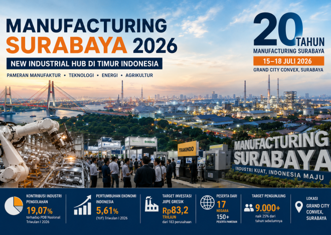 20 Tahun Manufacturing Surabaya, Kini Jadi Hub Industri Timur Indonesia