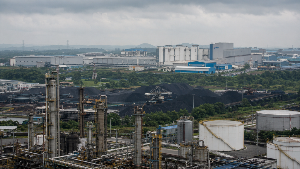Kontraksi batu bara dan pengilangan migas menekan industri pengolahan